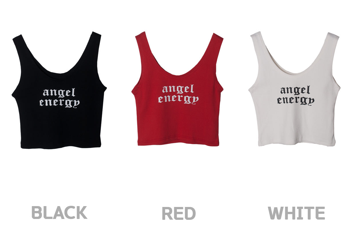 TOP(9332) Angel Crop Sleeveless