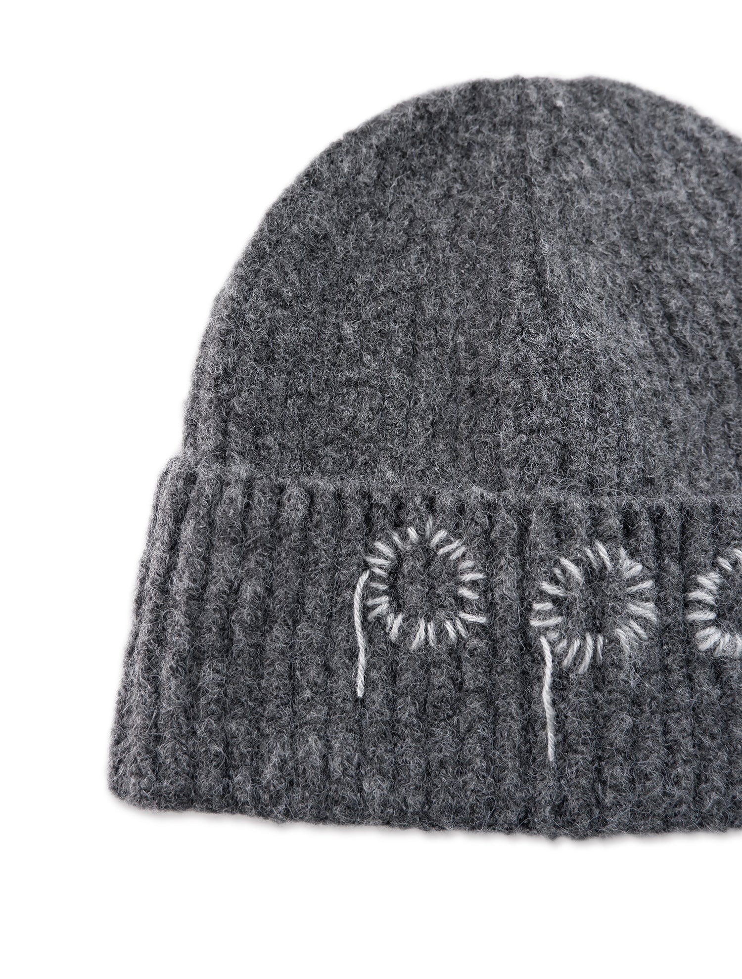 000 Hand Stitch Beanie / Charcoal