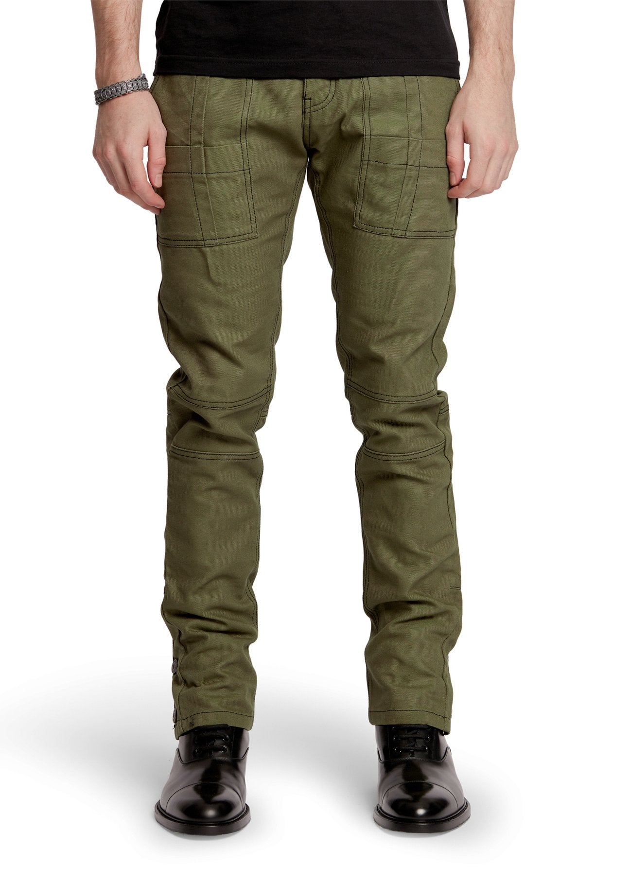 DANIEL OLIVE PANTS