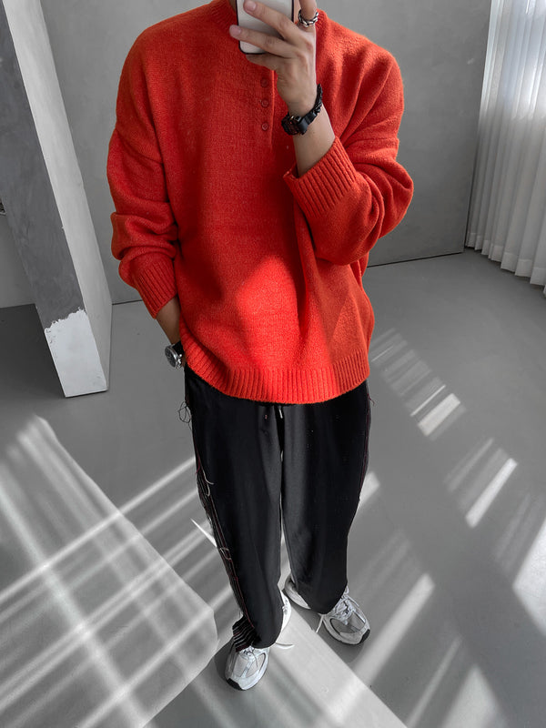 At Henry Neck Knit (9color)