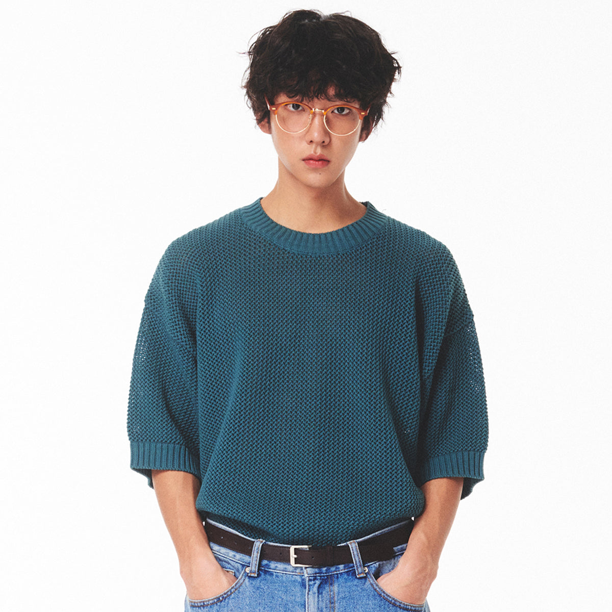 Basket Oversized Punching Sweater(3color)