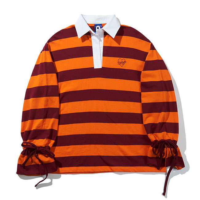 STRING DETAIL RUGBY T-SHIRT_D