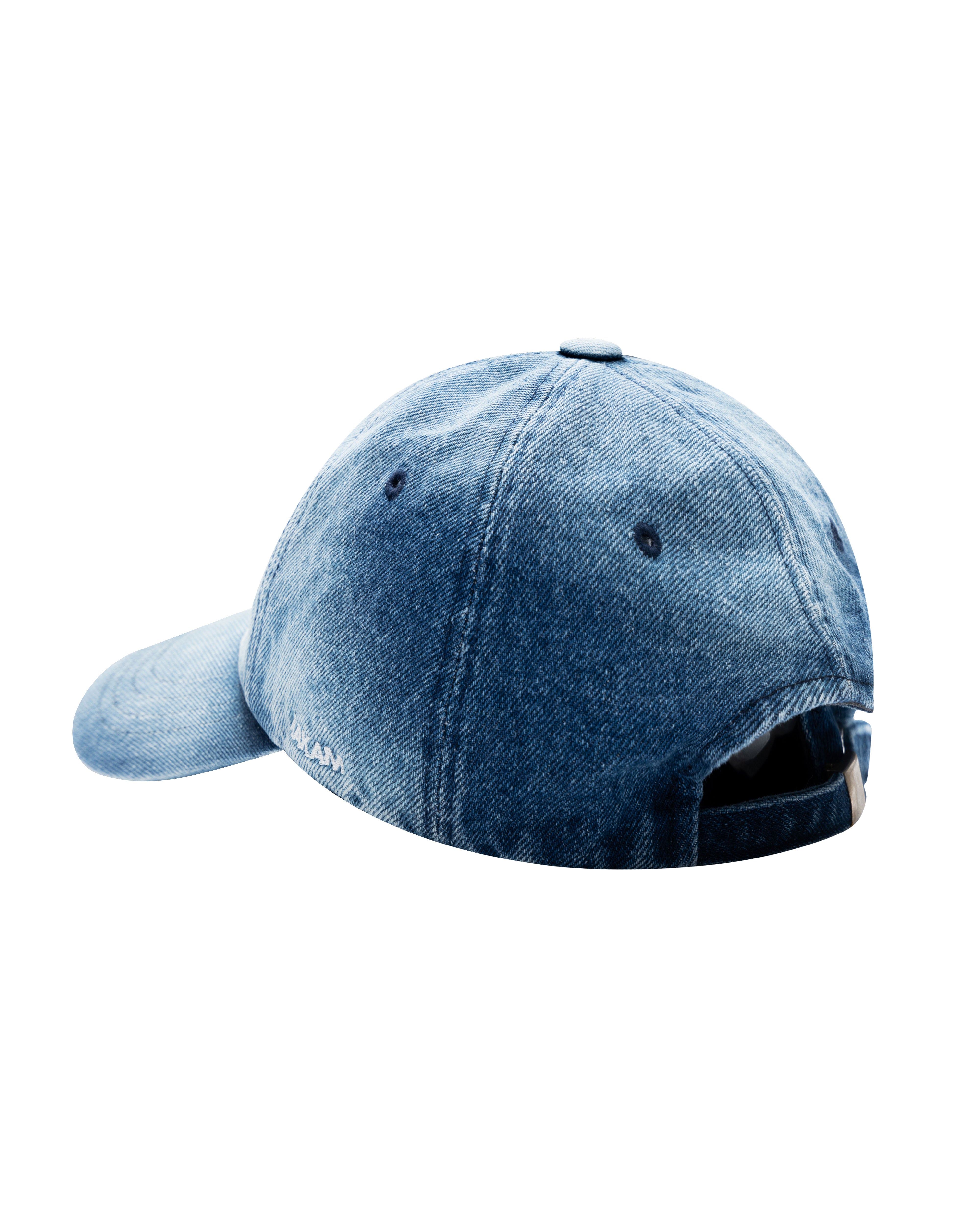 Washed Denim Ball Cap (Blue)