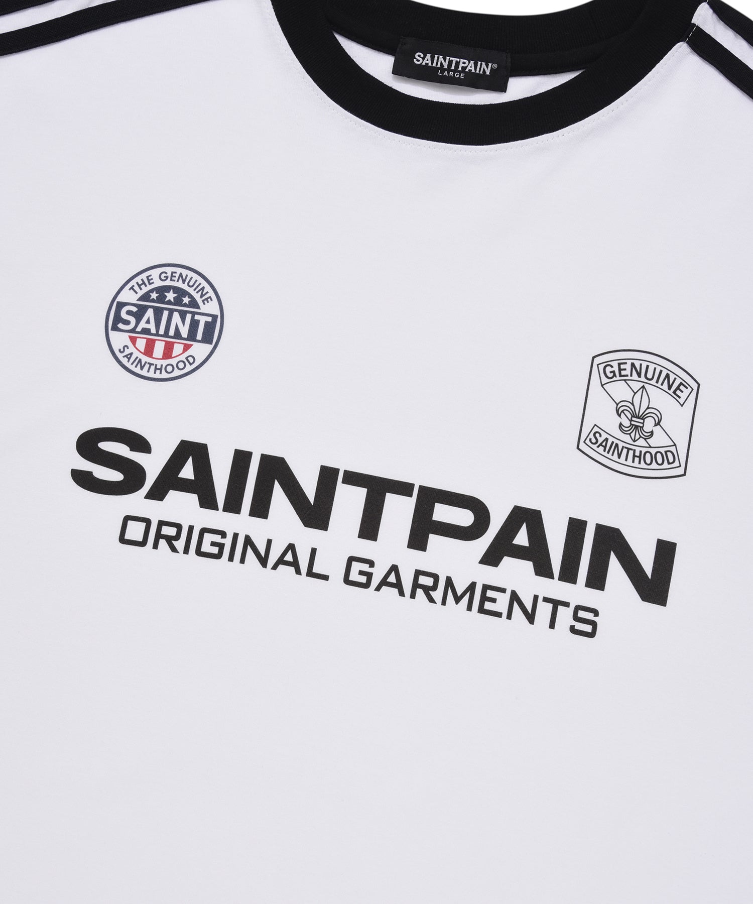 SP SAINT CLUB LONG SLEEVE-WHITE