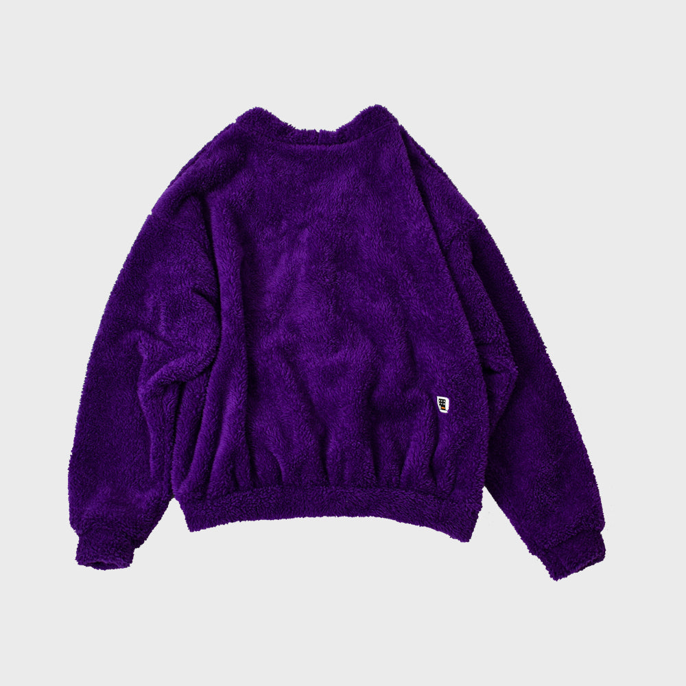 FBWP FLEECE CARDIGAN (VIOLET)