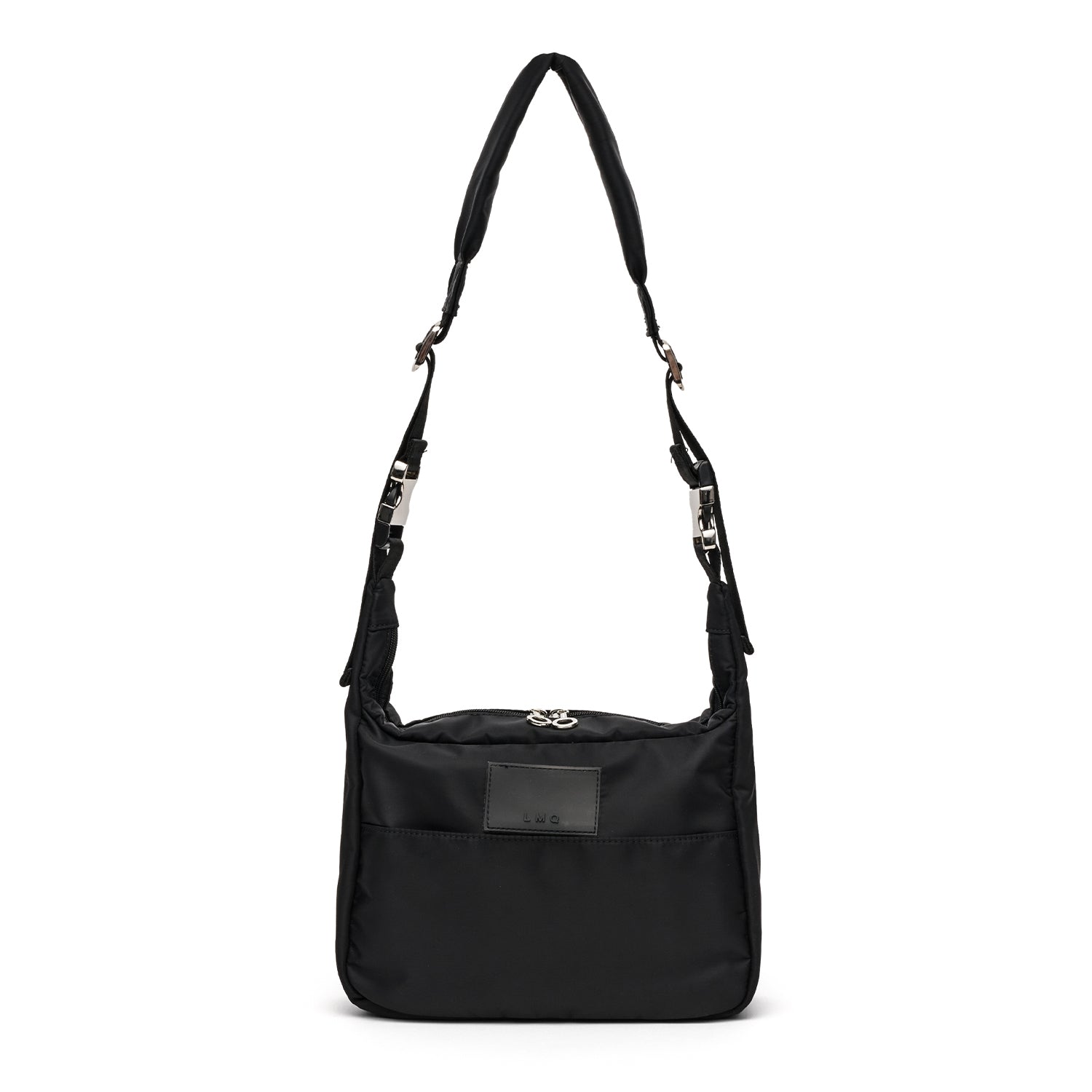 Buckle two-pocket shoulder and cross bag travel bag