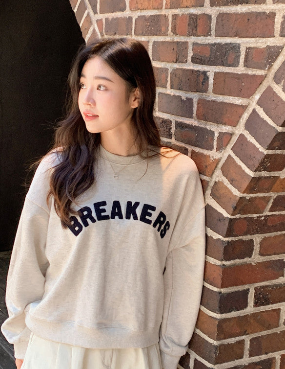 BREAKERSレタリングスウェット (3color)