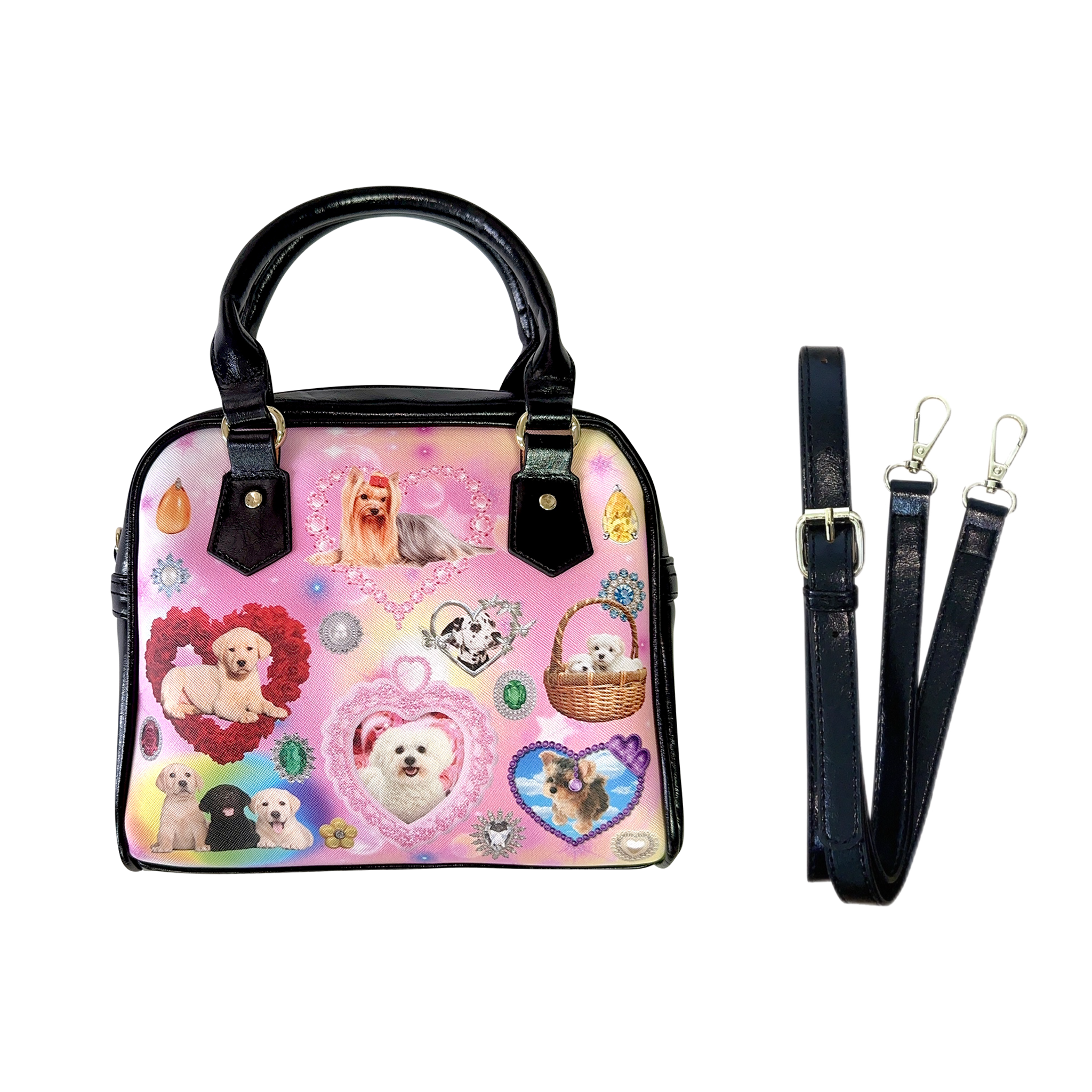 Puppy leather bag S2