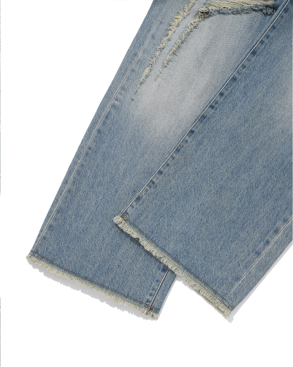 Destroyed Wide Jeans