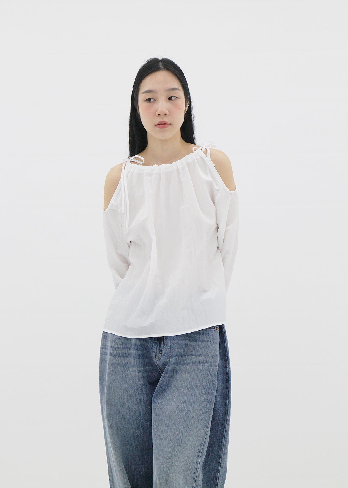 String open blouse (2color)