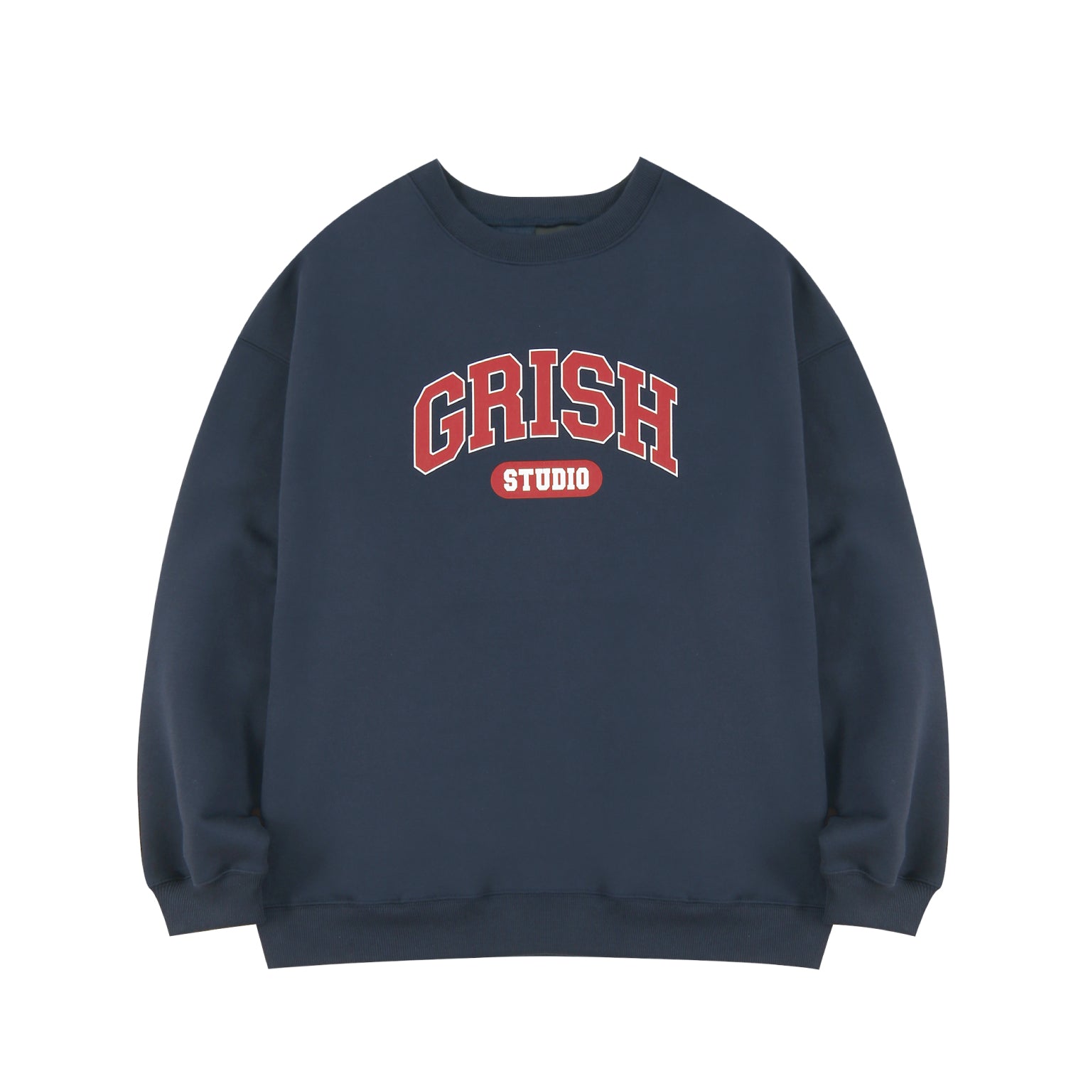 GRISH SIGNATURE LOGO SWEATSHIRTS NAVY