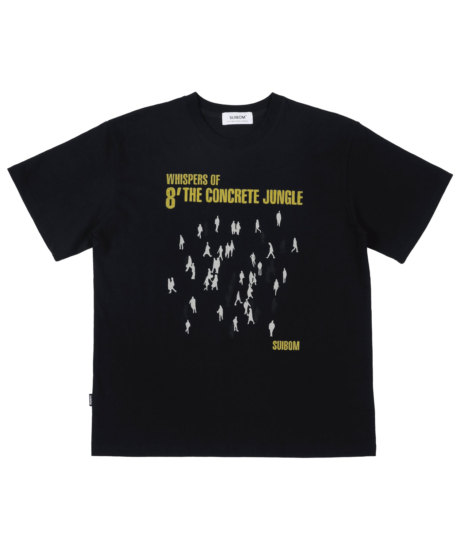 CONCRETE JUNGLE T-Shirt in Black