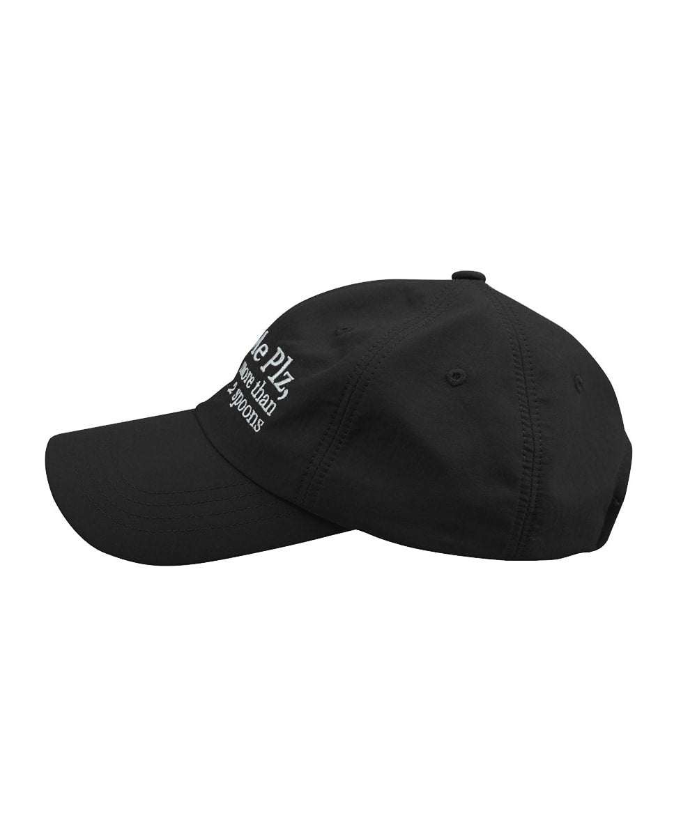 Lovemeplz Nylon Ball Cap in black