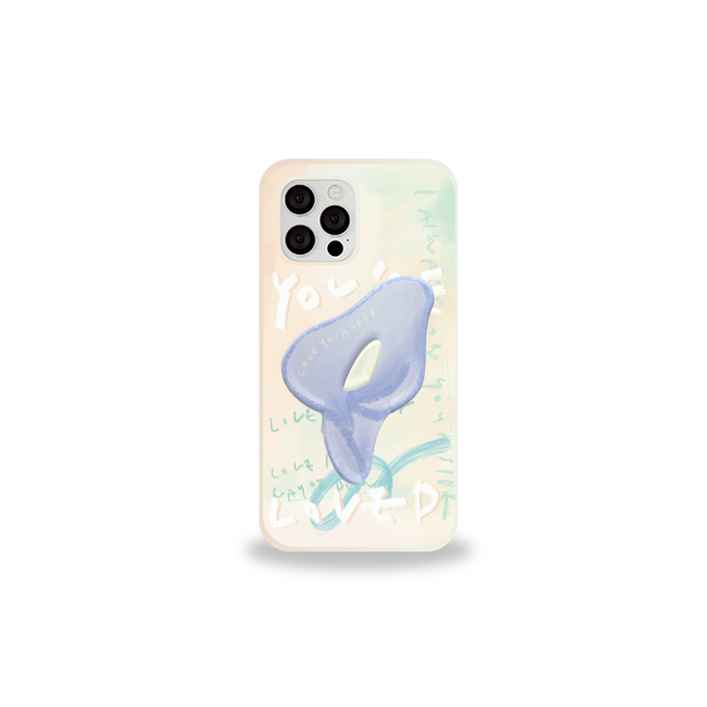 [SET] Leaf series : Spring breeze phone case + Calla tok