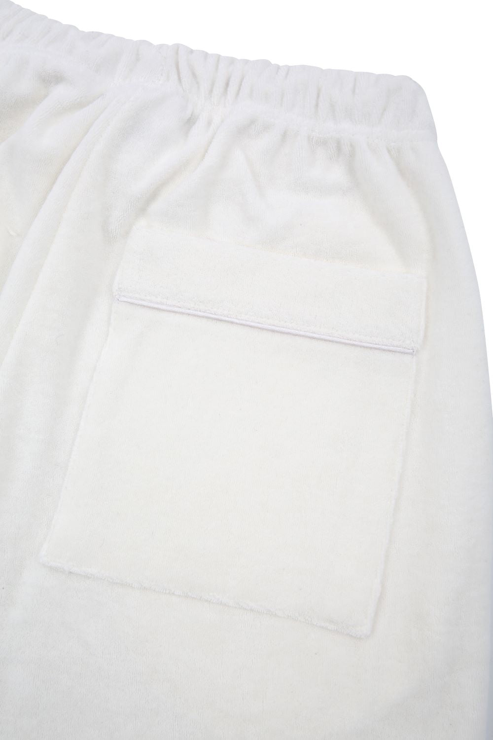 White towel pants