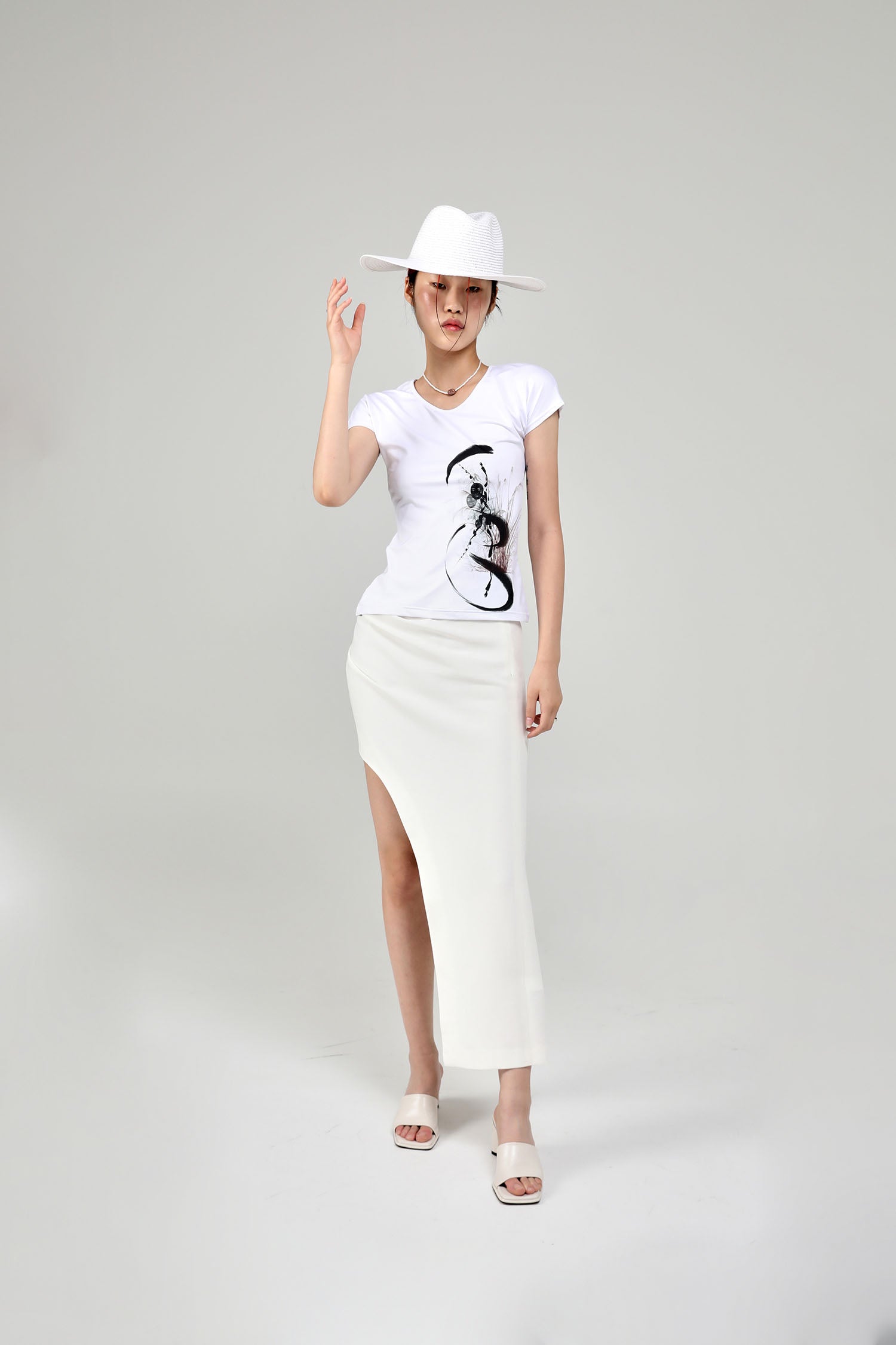 Klassisch T-shirt [White]