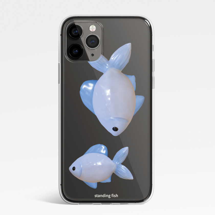 Fish phone case (jell hard)