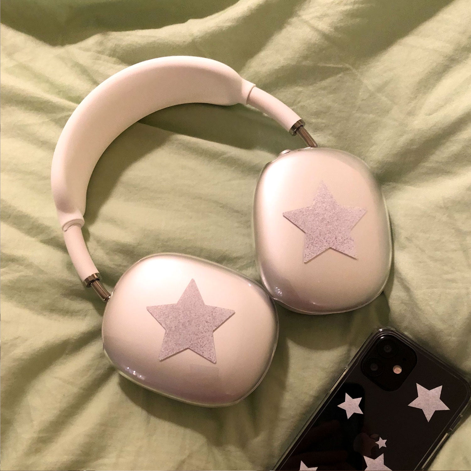 silver star airpods max case