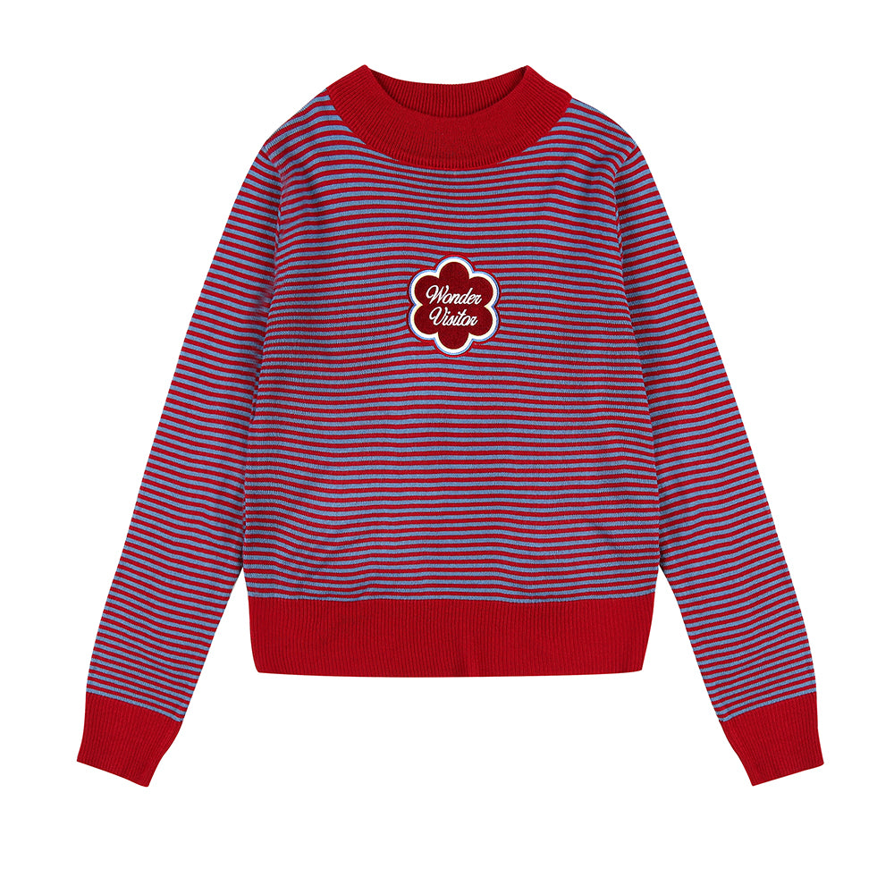 Stripe Slim Knit