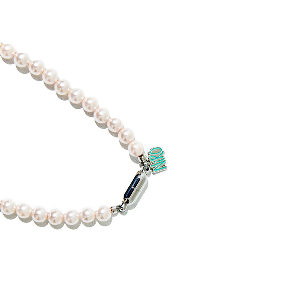 HEART TURQUOISE PEARL NECKLACE