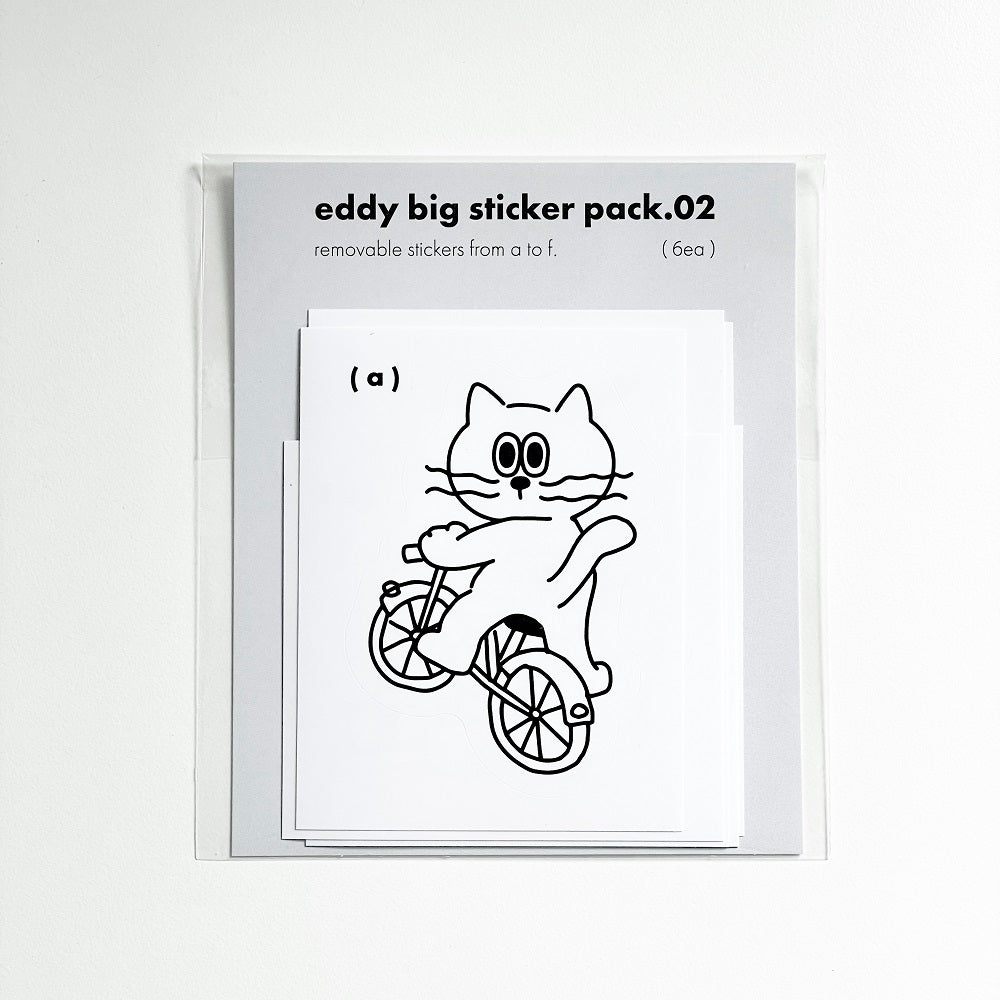 Eddy Big Removable Sticker Pack 02