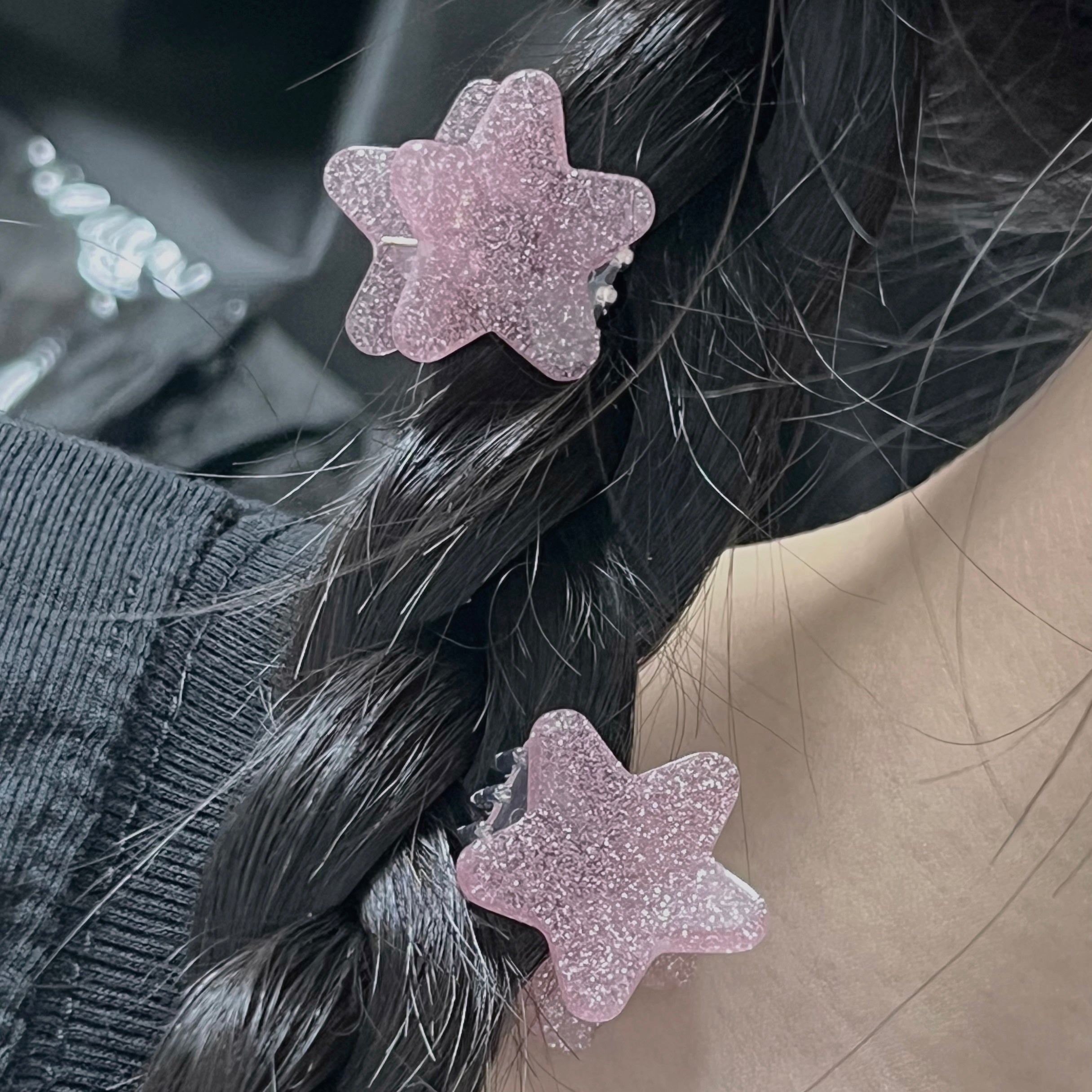 1+1 mini star hairpin