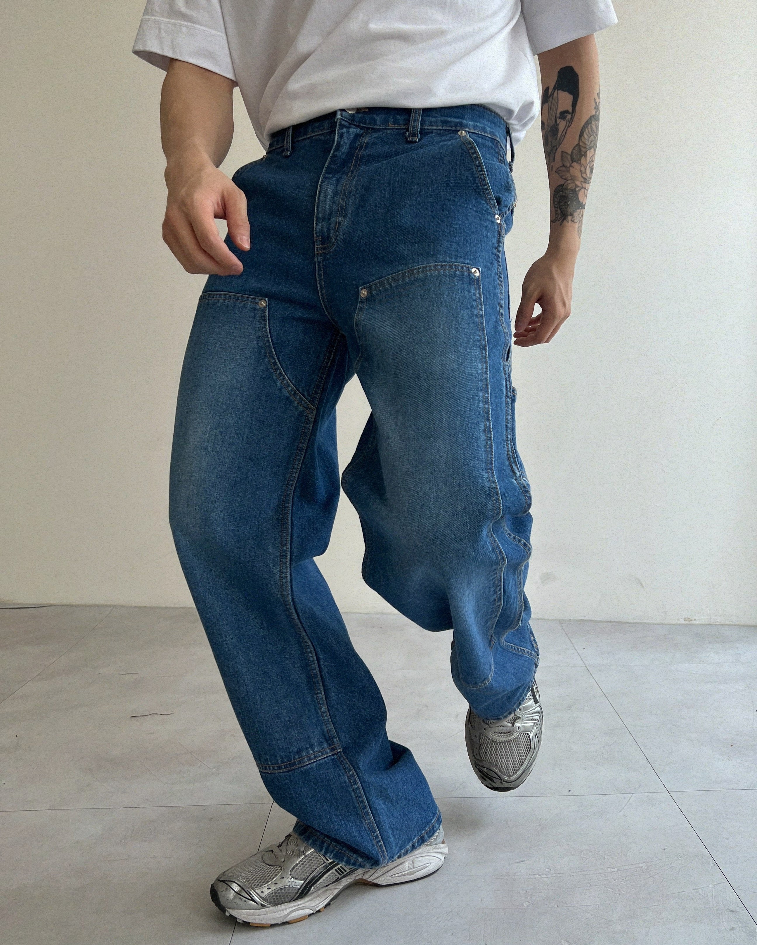 carpet denim pants(2colors)