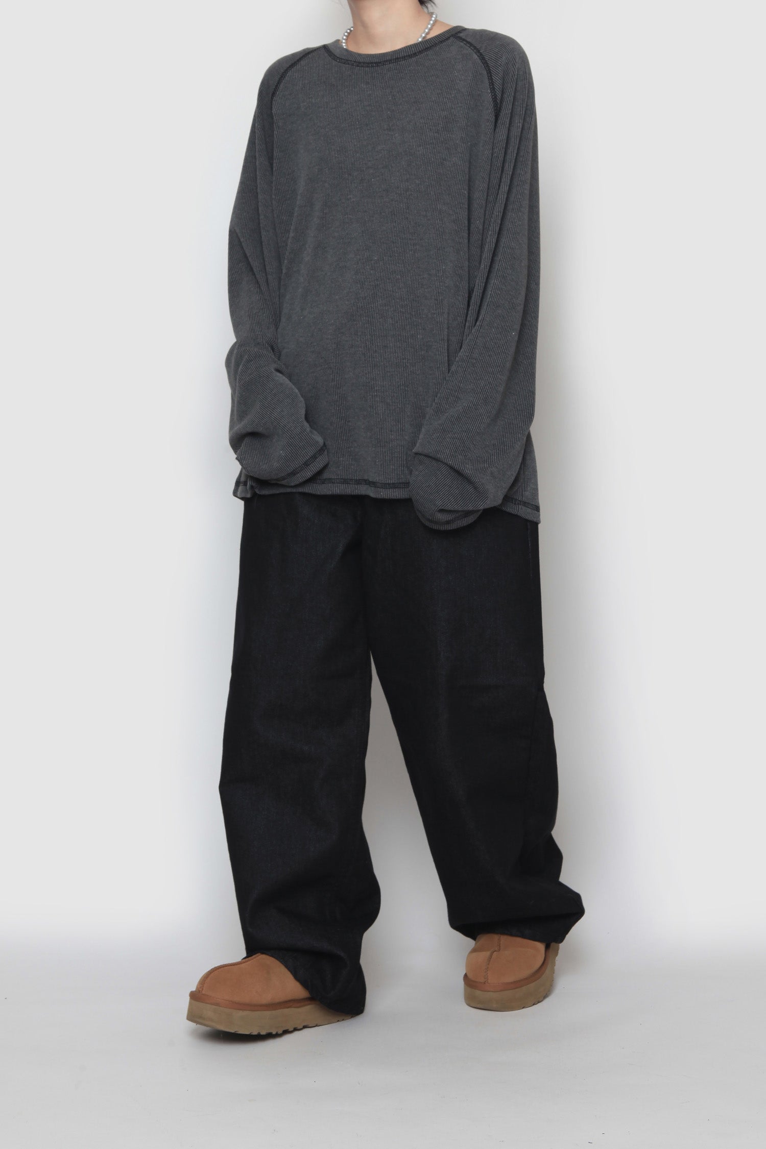 Beazy snap raw pants