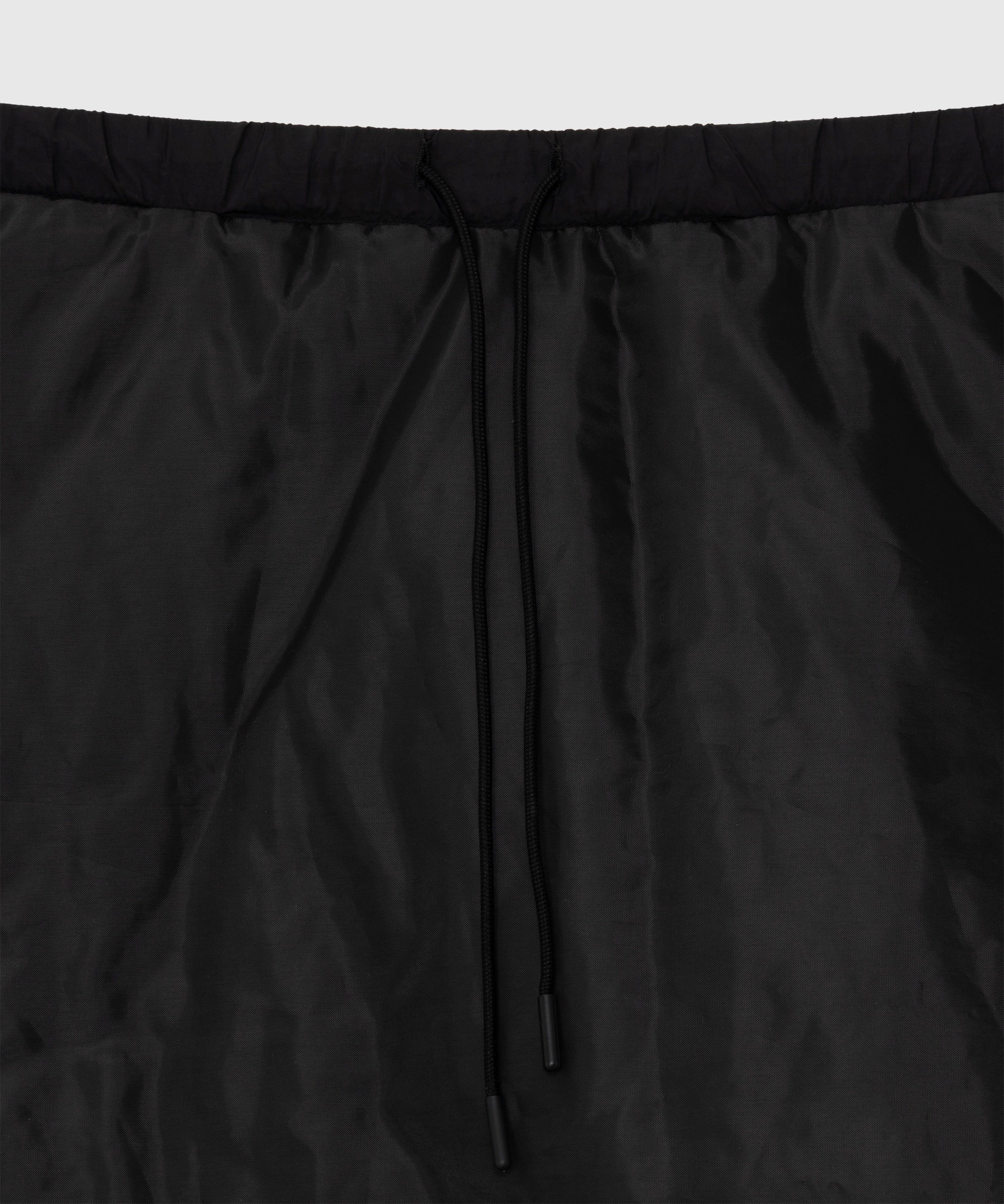 PADDED BALLOON SKIRT_BLACK