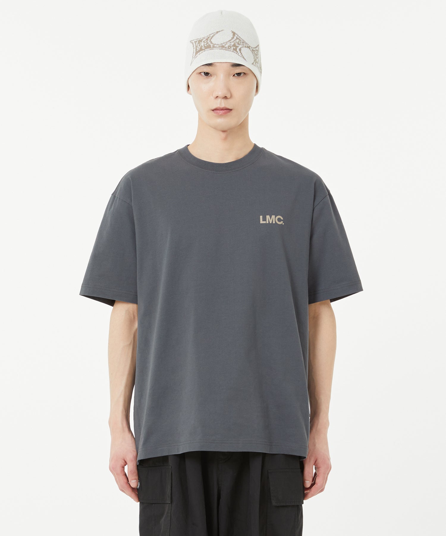 OG COMBO TEE - CHARCOAL