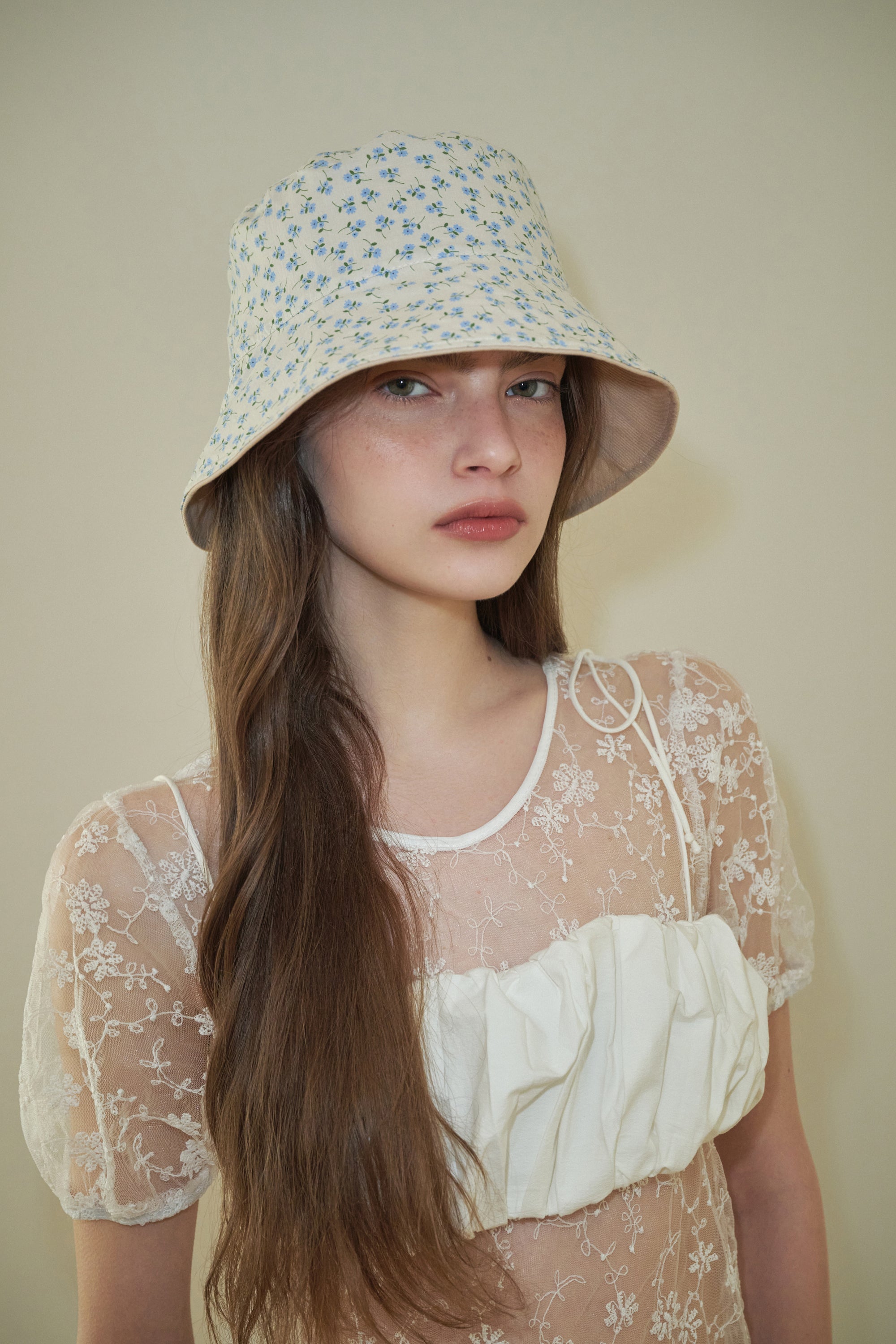 PERCY bucket hat_beige