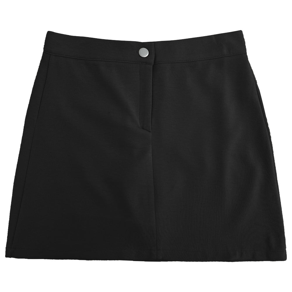 Rider jacket H-line skirt set-up (2 colors)