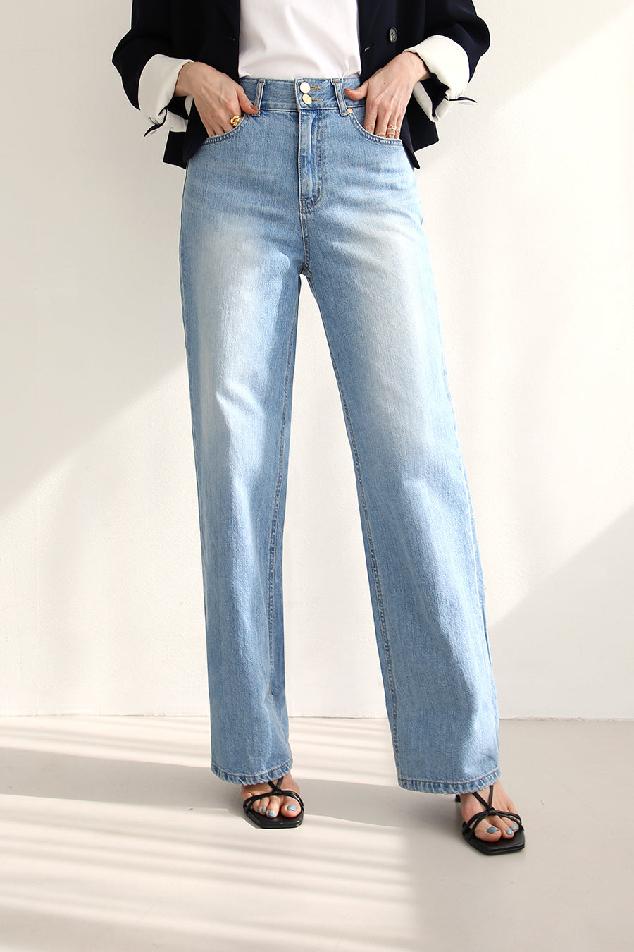 MARINE ROLL-UP JEANS