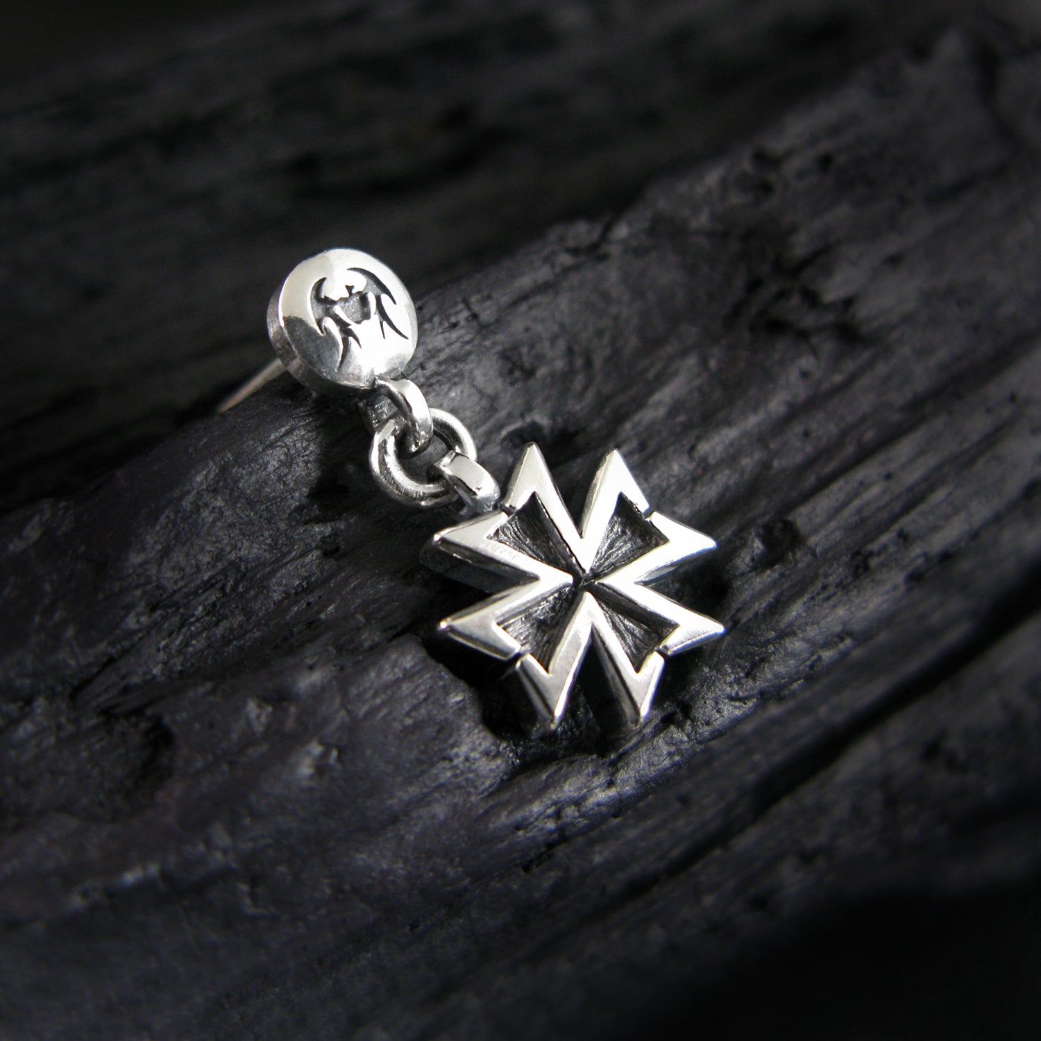 Destiny-D1 silver earring