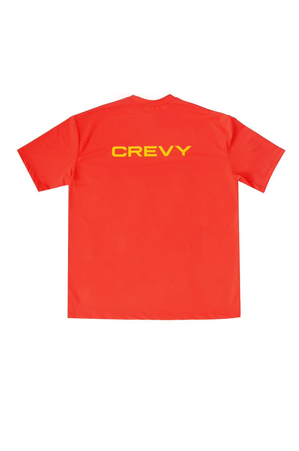 logo overfit rash short sleeve T-shirt (orange)