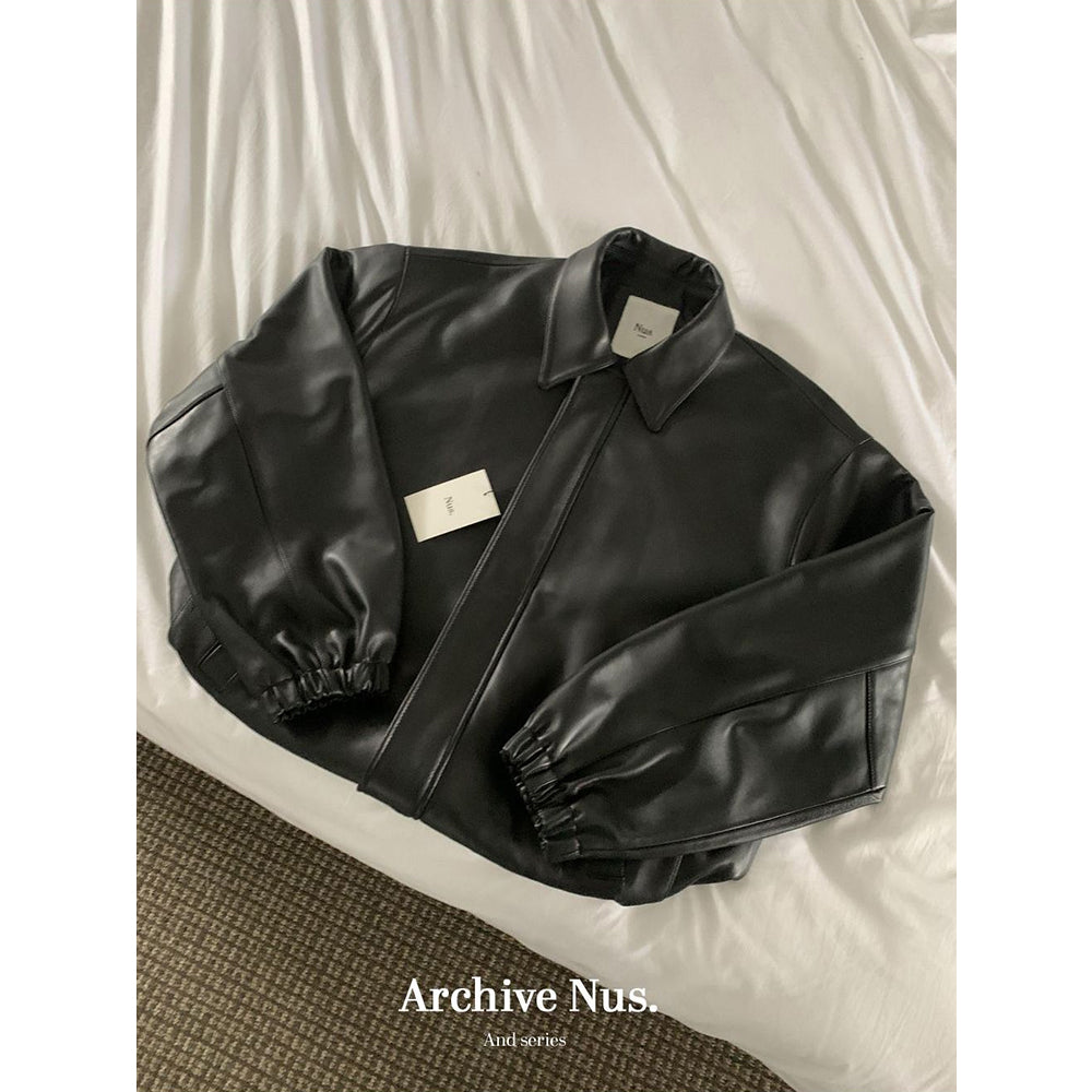 Nus. Real Leather Jacket