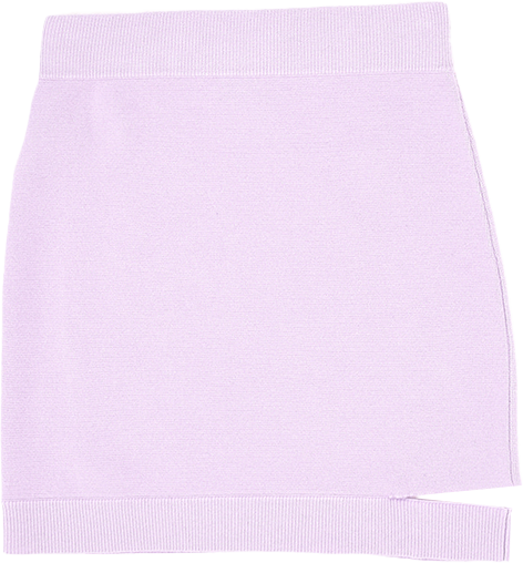 CUT-OUT MINI SKIRT_HINT OF VIOLET