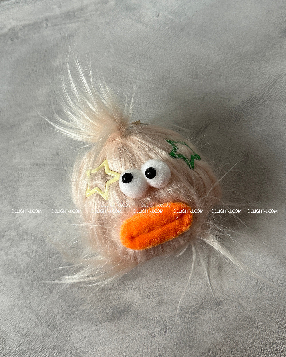 Dumpling fur doll keyring