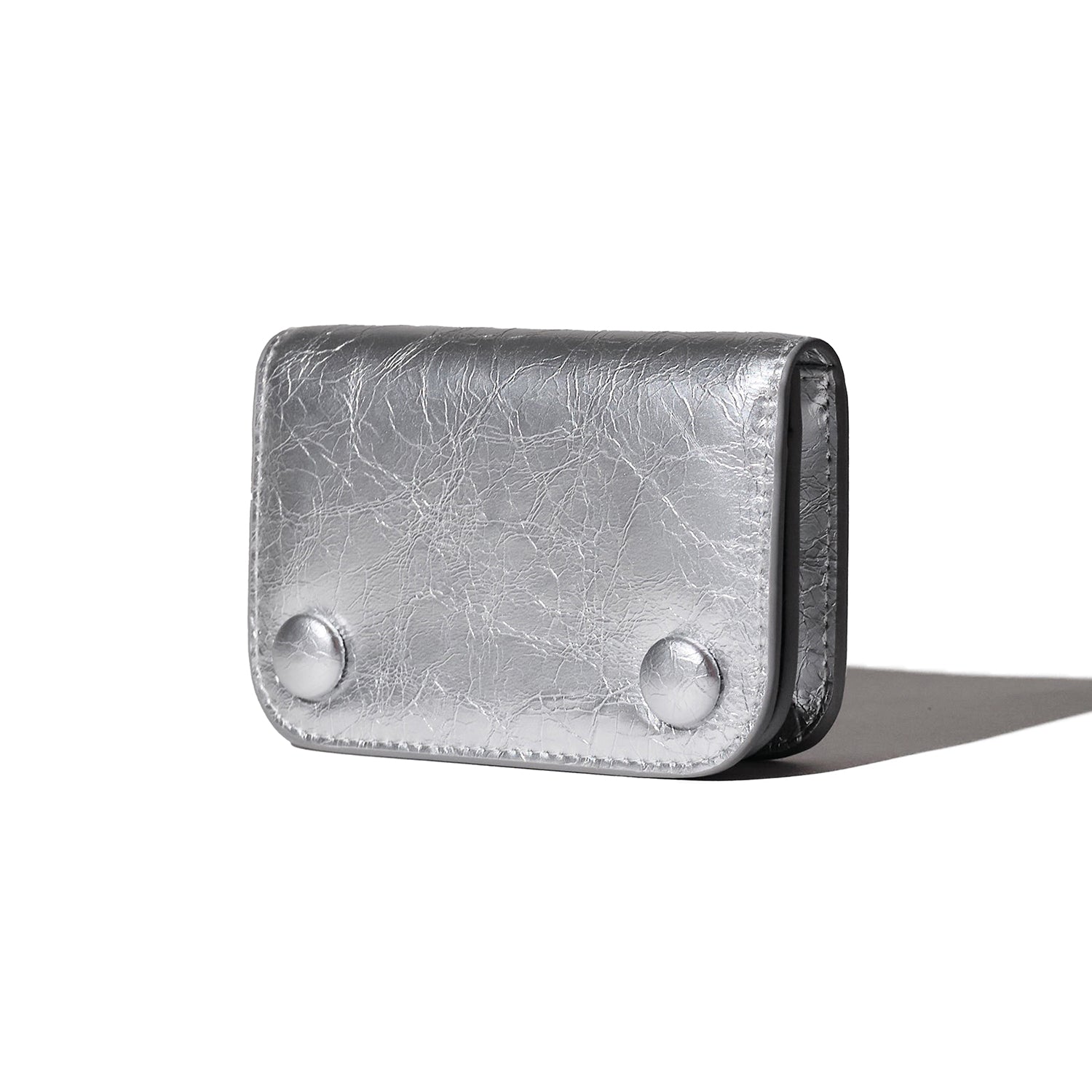 DOT Compact Card Wallets silver