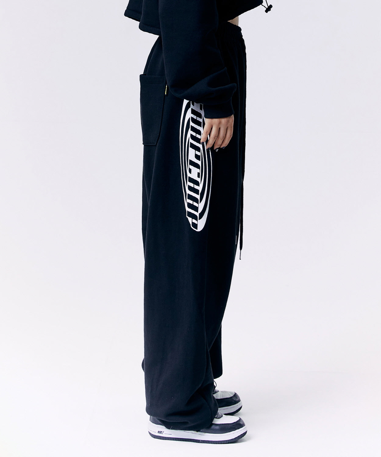 Tornado Logo Sweat Pants(black)