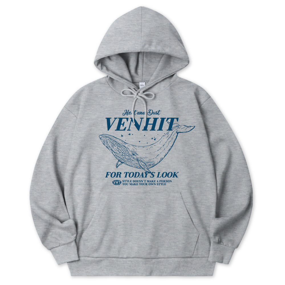 VENHIT Spring Whale HOODIE