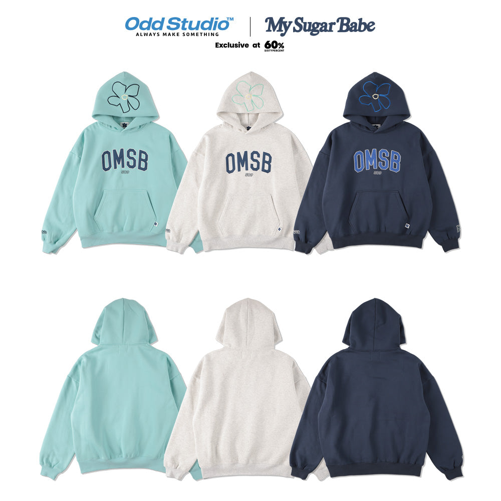 コラボレーションフラワーロゴフーディー l My Sugar Babe × ODD