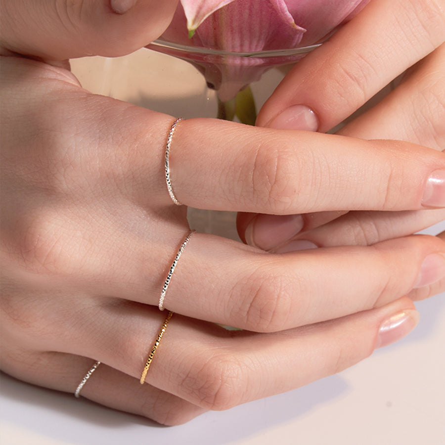 twinkle layered 3set ring