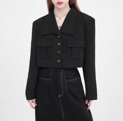 Franz pocket cropped jacket