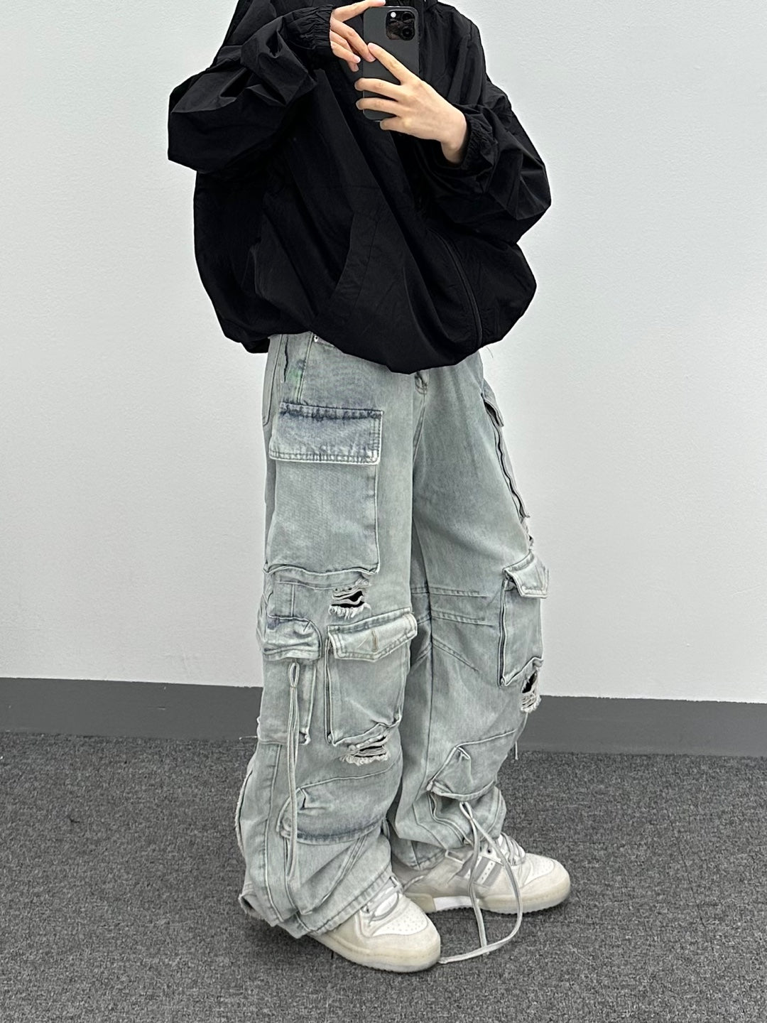 Light Grunge Utility Pant