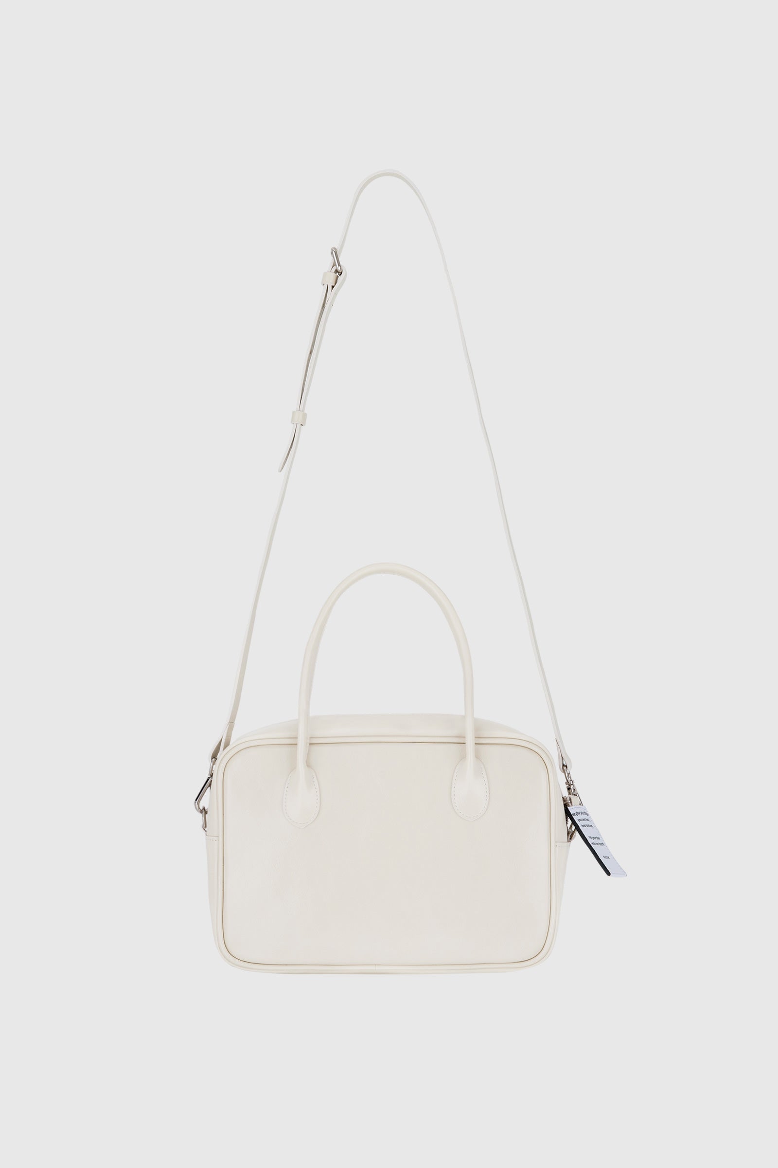 SQUARE BAG_CREAM