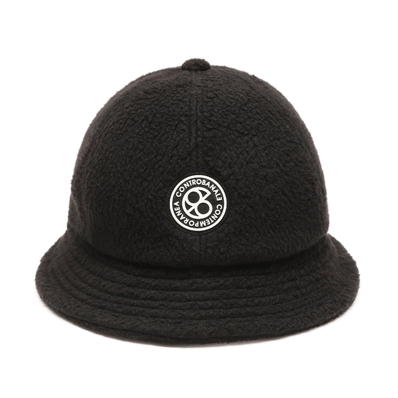 NUVOLINO FLEECE BUCKET HAT [BLACK]