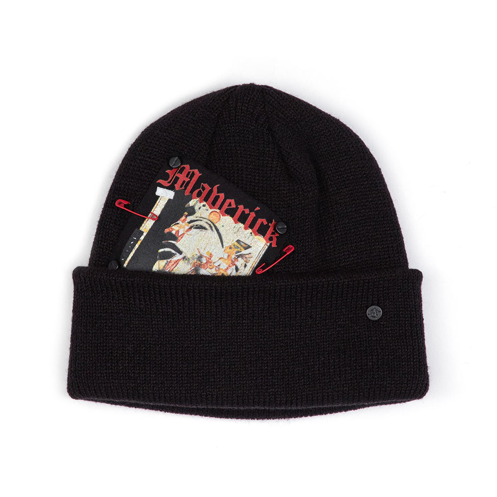 BBD Maverick Patch Beanie (Black)