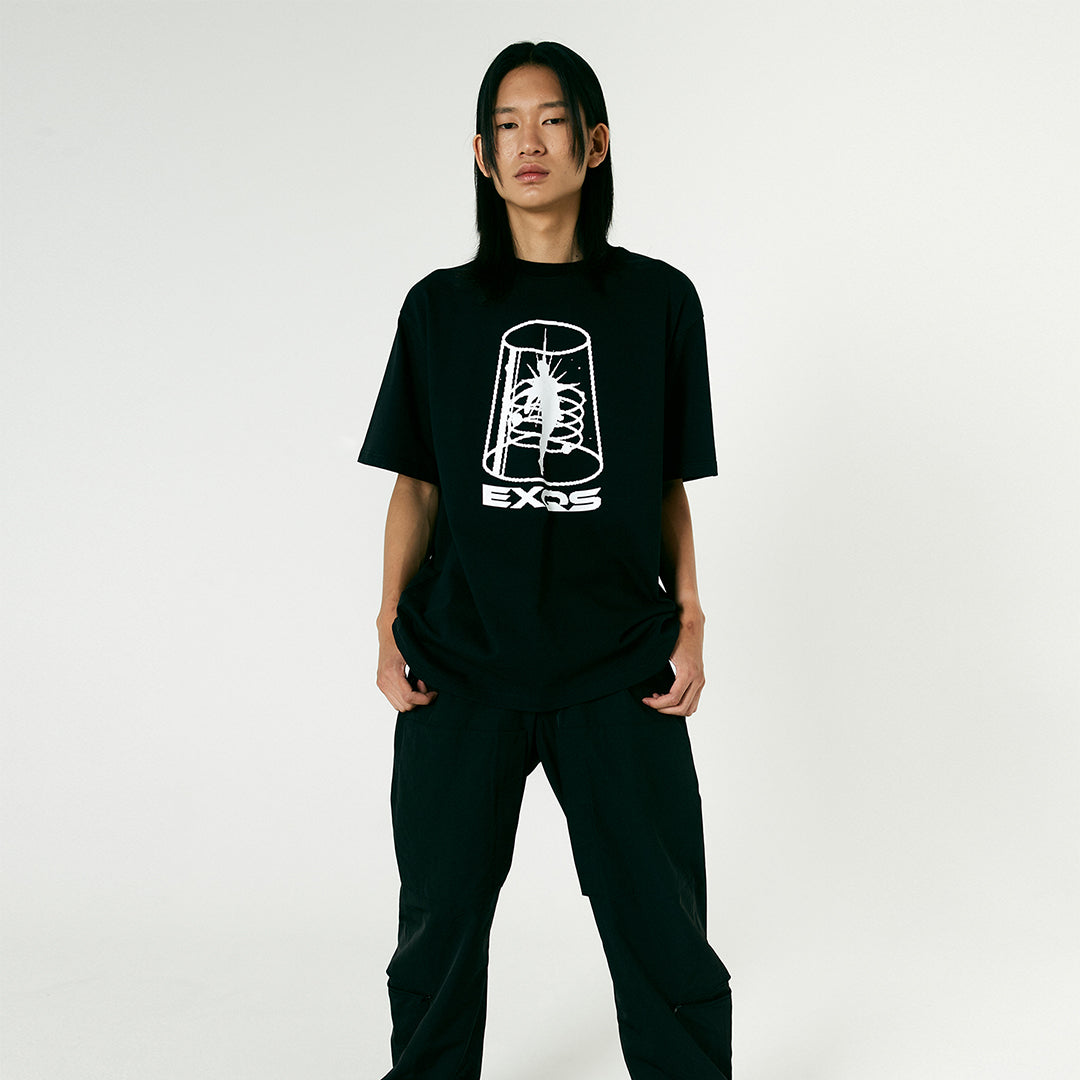 BLACK ERGONOMICS T-SHIRT