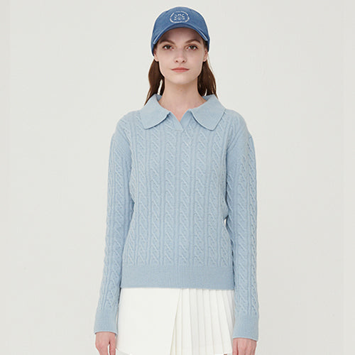 Classic cashmere cable knit